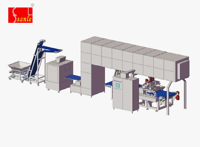 壓制薄餅連續生產線